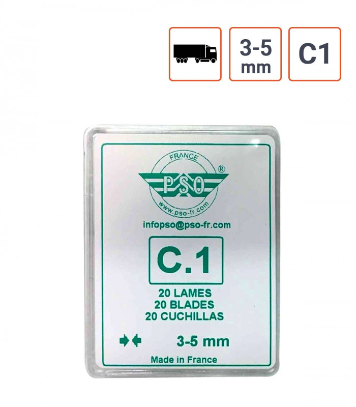Lame à Retailler C1 de PSO - boite de 20 lames.