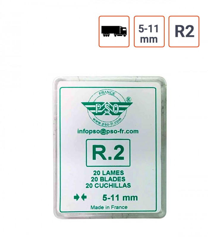 Lame à Retailler R2 de PSO - boite de 20 lames.