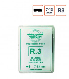 Lame à Retailler R3 de PSO - boite de 20 lames.