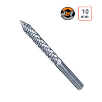 Fraise carbure de tungstène 10 mm avec étui de protection