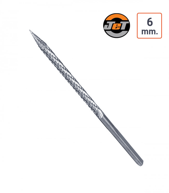 Fraise carbure de tungstène 6 mm avec étui de protection