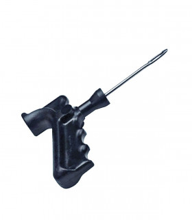 Outil plastique d'insertion pour mèches crevaison