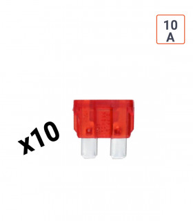 Fusible voiture Standard 10A - vendu par 10 ex.