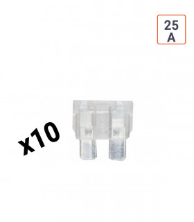 Fusible voiture Standard 25A - vendu par 10 ex.