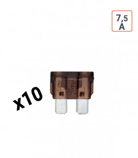 Fusible voiture Standard 7,5A - vendu par 10 ex.