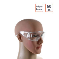 Lunettes de protection transparentes anti-rayure