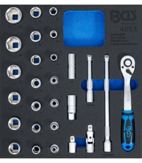 Servante d'atelier 4 tiroirs 151 outils