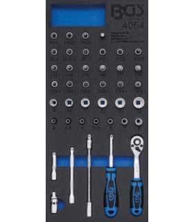 Servante d'atelier 4 tiroirs 151 outils