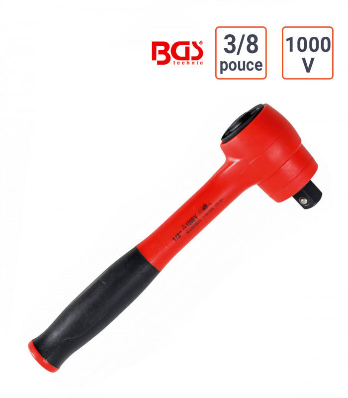 Cliquet réversible VDE 3/8 pouces 1000 V