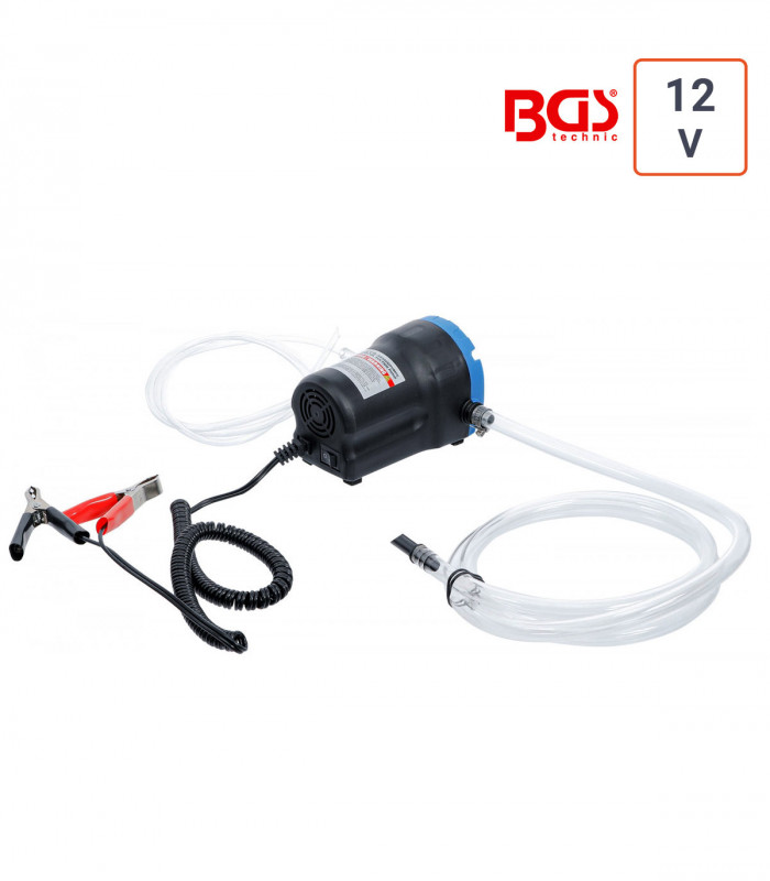 Pompe d'aspiration pour vidange via  jauge - 12V
