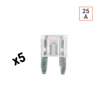 Fusible voiture Mini 25A - vendu par 5 ex.