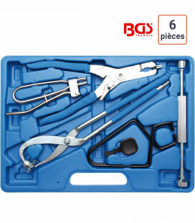 Coffret d’outils pour tambour de frein 6 pièces