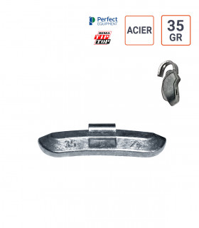Masses ACIER de 35 gr.  boite de 50 ex.
