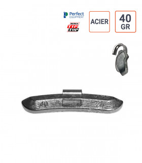 Masses ACIER de 40 gr.  boite de 50 ex.
