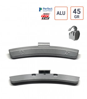 Masses ALU de 45 gr. boite de 50ex.