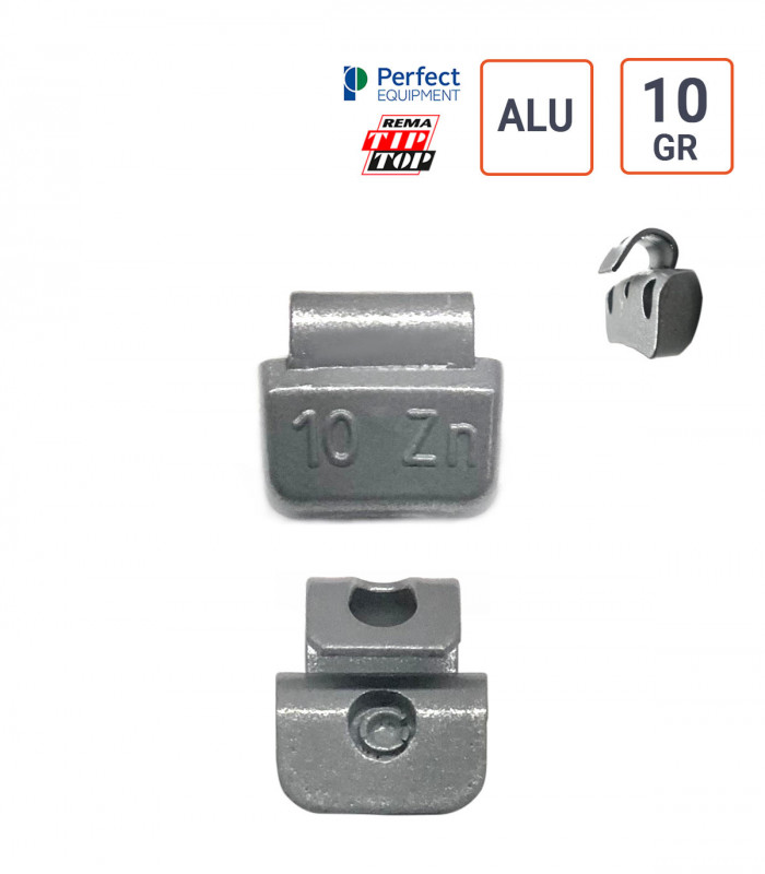 Masses ALU de 10 gr. boite de 100ex.