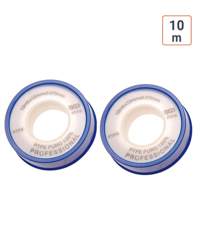 2 rouleaux Isolant PTFE de 10 m