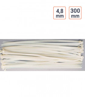 colliers plastique type Colson 4.8 mm x 300 mm par 50 ex.