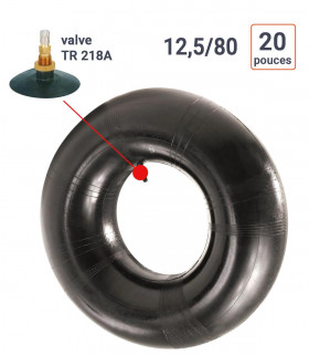 Chambre à Air 12,5/80-20 valve TR218A