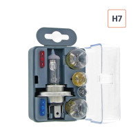 coffret de secours H7 - 5 lampes + 2 fusibles