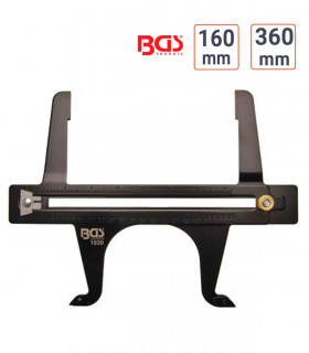 Jauge pour tambour de frein 160 - 360 mm