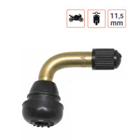 Valve coudée PVR 70 pour scooter et moto.