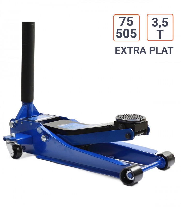 Cric hydraulique EXTRA PLAT 3,5 tonnes