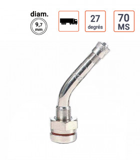 Valve Poids Lourds type ALCOA angle 27° 70MS par 10 ex.