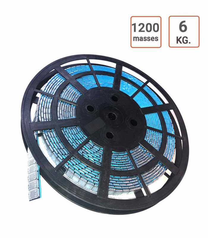 Rouleau masses autocollantes en 6KG (5G. X 1200)