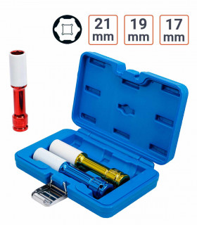 Coffret Douilles à choc 1/2 Extra Longues 150 mm