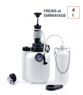 Purgeur de freins et d'embrayages à pompe manuelle.