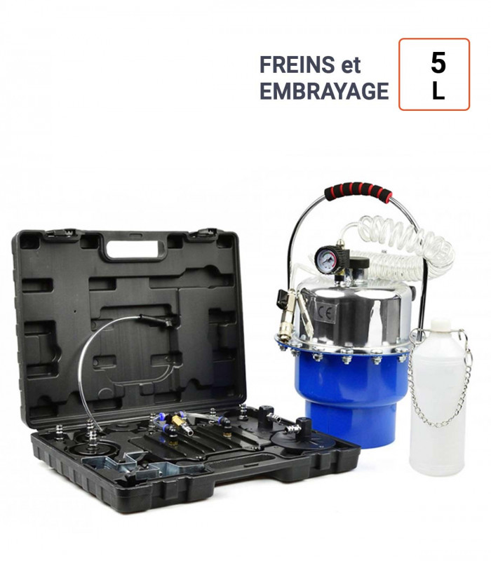 Purgeur pneumatique pour freins embrayage 5 l