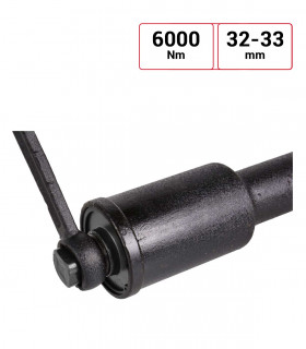 Démultiplicateur de roue 6000 Nm levier