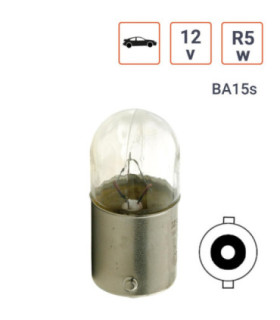 Ampoule R5W 24V tube Culot...