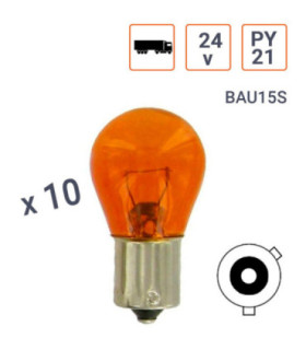 Ampoule Feux Stop 24V PY21W...