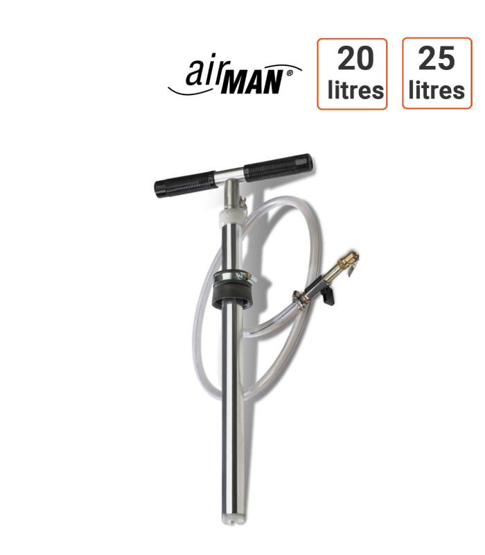 Pompe pour préventif anti-crevaison pour bidon de 20 ou 25 Litres