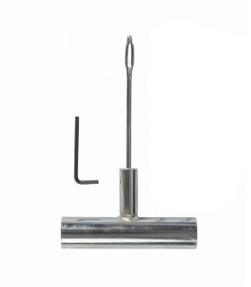 Outil en acier pour insertion mèches à pneus