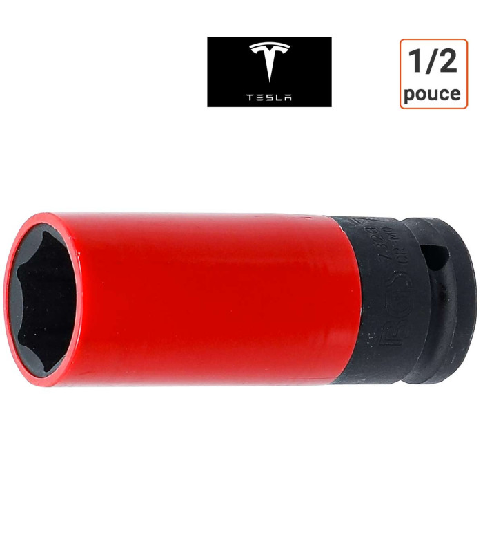 Douille à chocs 1/2 pouce Spéciale TESLA