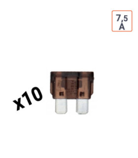 Fusible voiture Standard 7,5A - vendu par 10 ex.