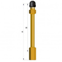 Rallonge rigide laiton 140 mm Schrader