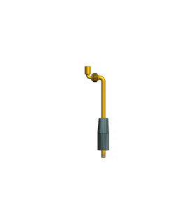 Pipe de gonflage double embout Schrader