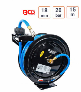 Enrouleur Air Automatique 15 m 20 Bar ACIER