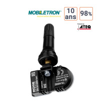 Capteur TPMS MOBILETRON More Sensor 433 Mhz avec valve Caoutchouc