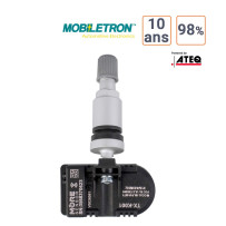 Capteur TPMS MOBILETRON More Sensor 433 Mhz avec valve métal