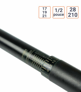 Clé dynamométrique 1/2 pouce 28-210