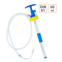 Pompe pour bidon plastique avec bouchon fileté DIN 61