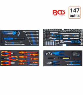 Caisse à outils métallique BGS