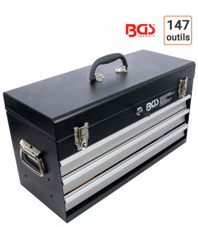 Caisse à outils métallique
