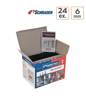 Chevilles Champignon PRP Schrader 6mm - par 24 ex.