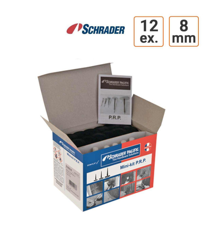 Chevilles Champignon PRP Schrader 8 mm - par 12 ex.